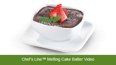 New US Foods Melting Cake Batter