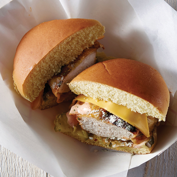 Federal Donuts' Fried Chicken Sandwich