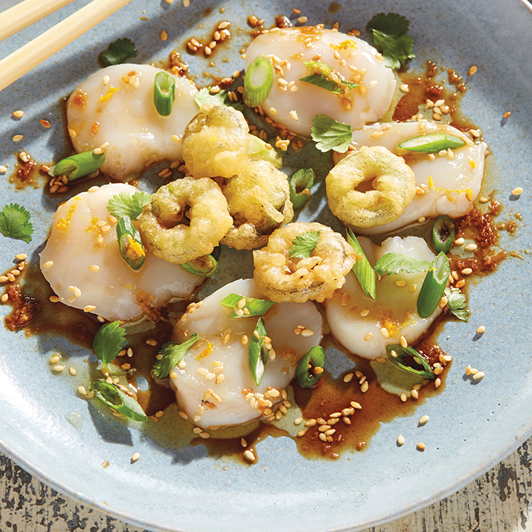 Dayboat Scallop Sashimi