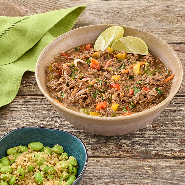 Thai-Inspired Braised Beef Bowls Recipe
