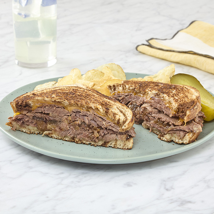 Pot Roast Patty Melt