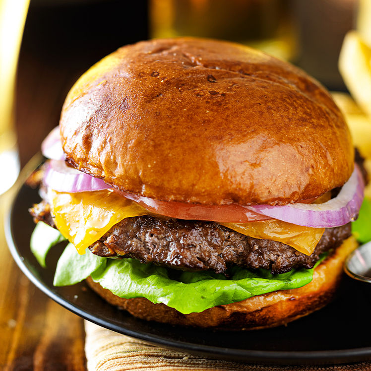 Classic 8 oz. Cheeseburger with Fries