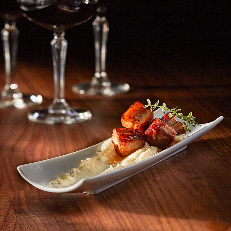 Pork Belly & Cauliflower Purée Recipe