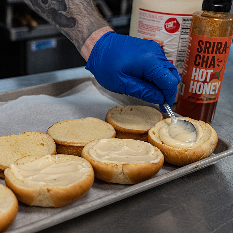 Spicy Sriracha Spread