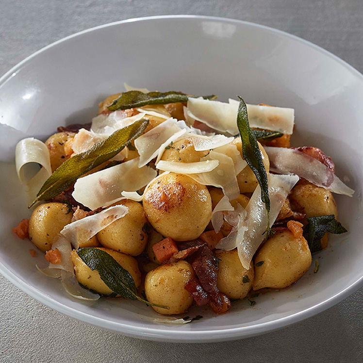 Stuffed Gnocchi with Sage Brown Butter