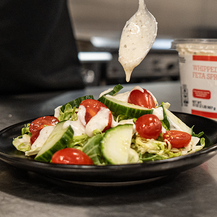 Whipped Feta Vinaigrette