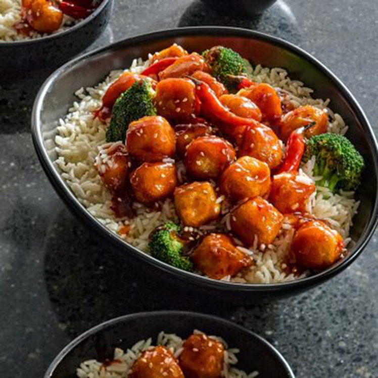 Crispy Sweet and Sour Tofu