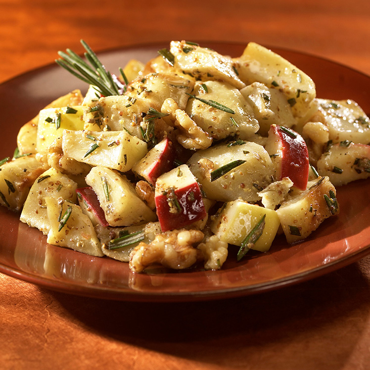 Roasted Rosemary Potato & Apple Salad