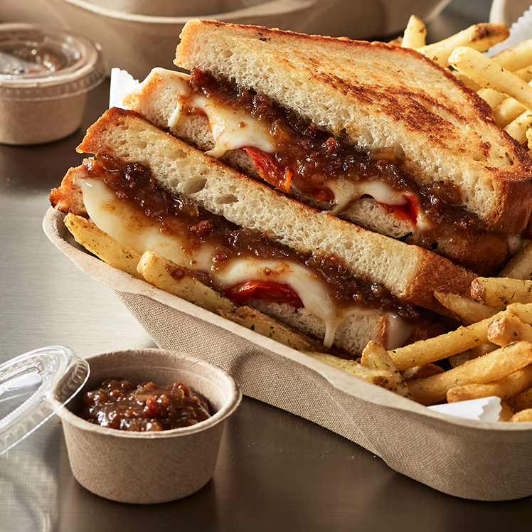 Grilled Bacon Jam and Cheese Recipe