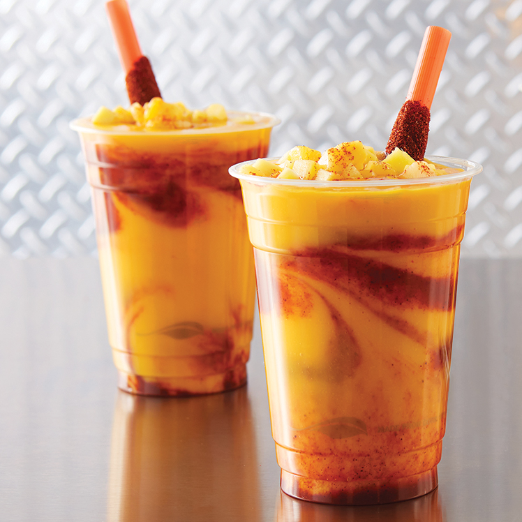 Spicy Mango and Chili Lime Smoothie