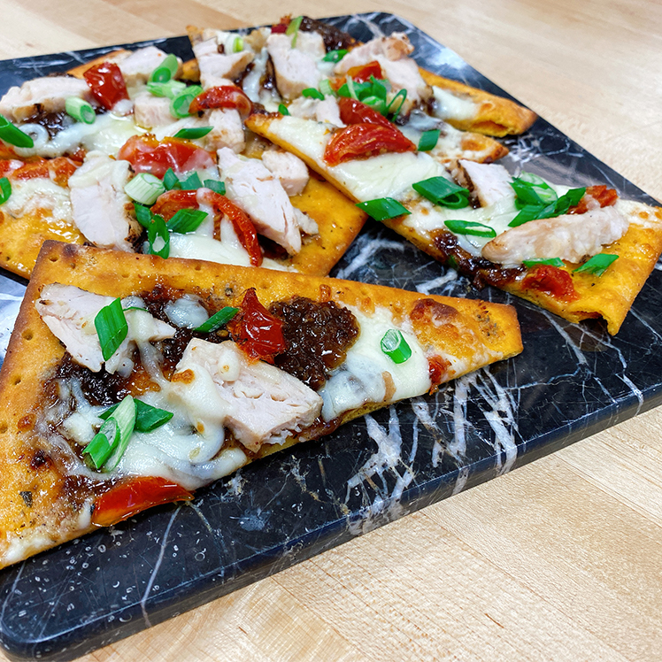 Gluten Free Sweet Potato Flatbread with Bacon Jam & Grilled Chicken Meal Kit