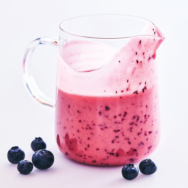 Prebiotic Creamy Blueberry Dressing