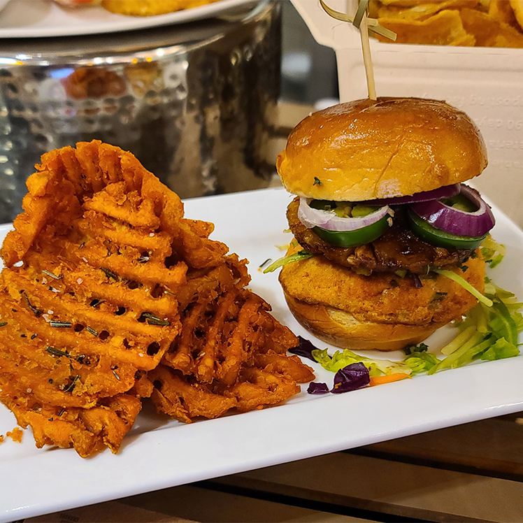 Hawaiian Salmon Slider