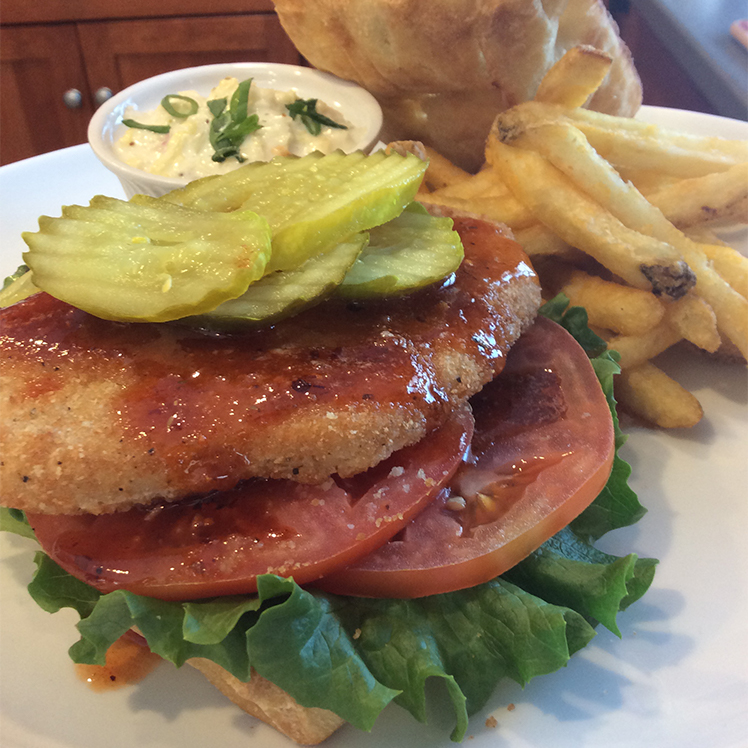 Spicy Honey Hot Chik'n Sandwich