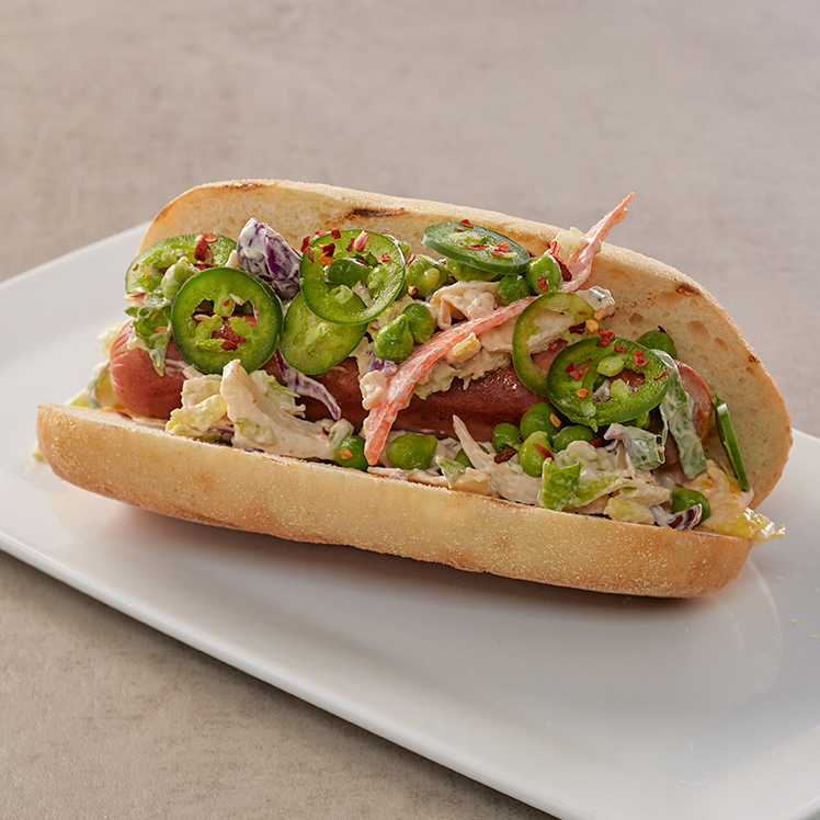 Beef Banh Mi Hot Dog