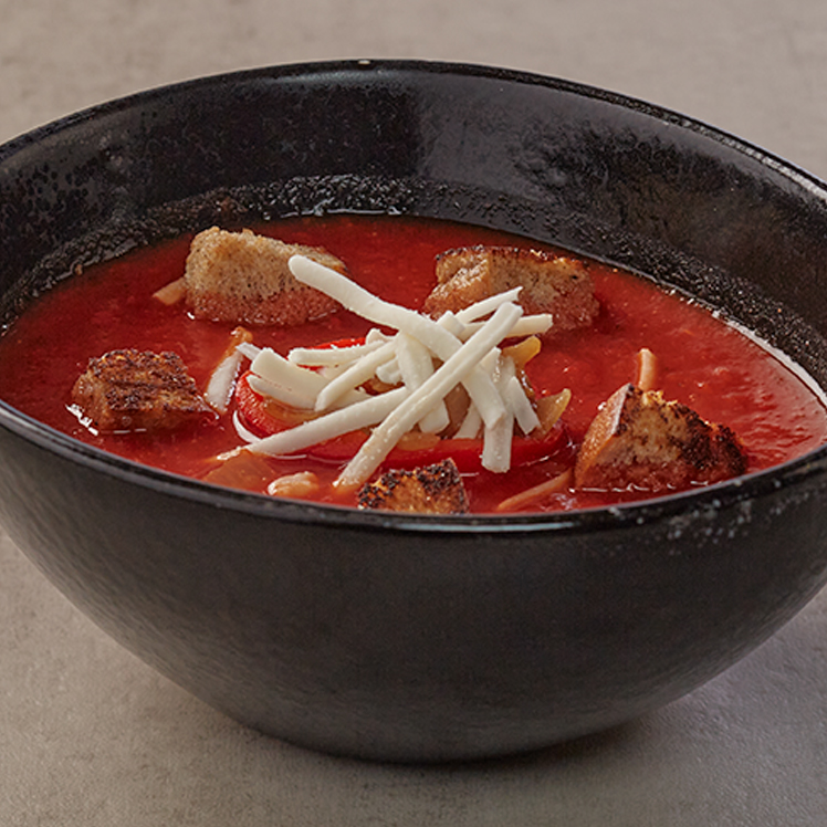 French Onion,Tomato & Pepper Soup