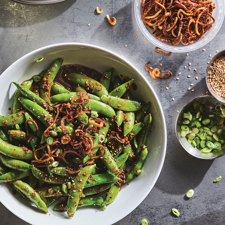Crispy Spring Snap Peas
