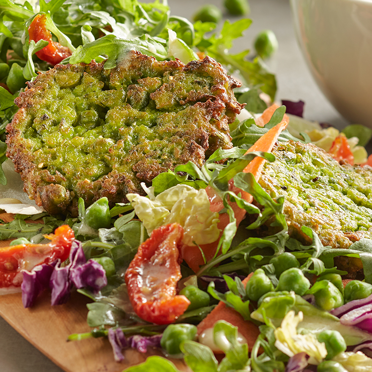 Green Chickpea Fritter