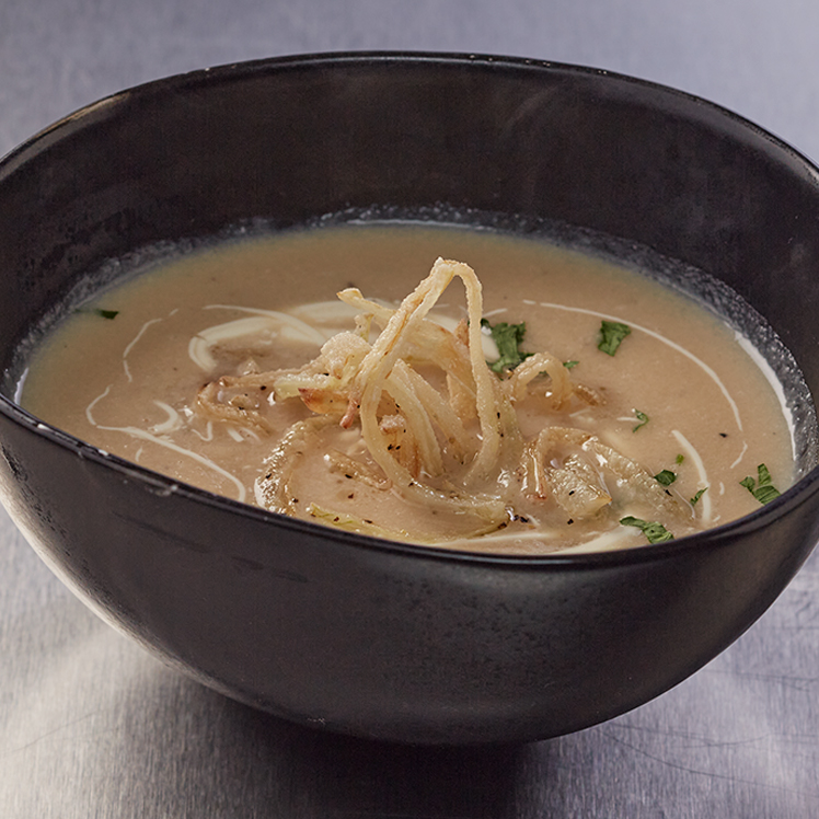 Purée of Roasted Cauliflower & Caramelized Onion Soup