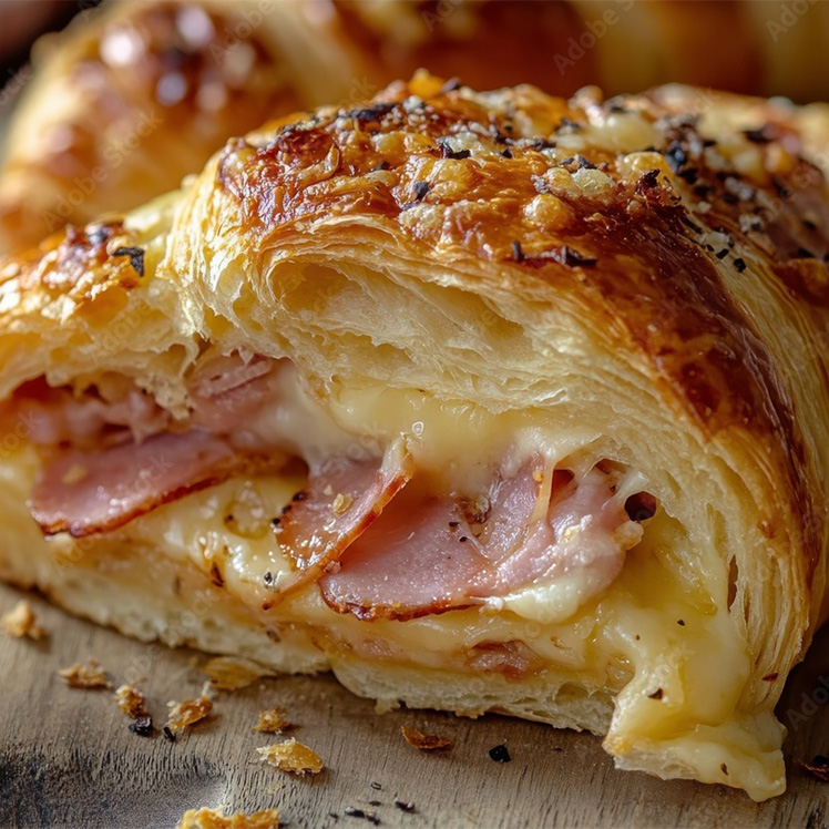 Croissant au Jambon