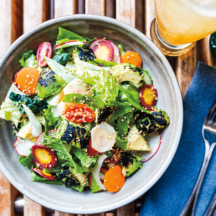 Charred Avocado Salad