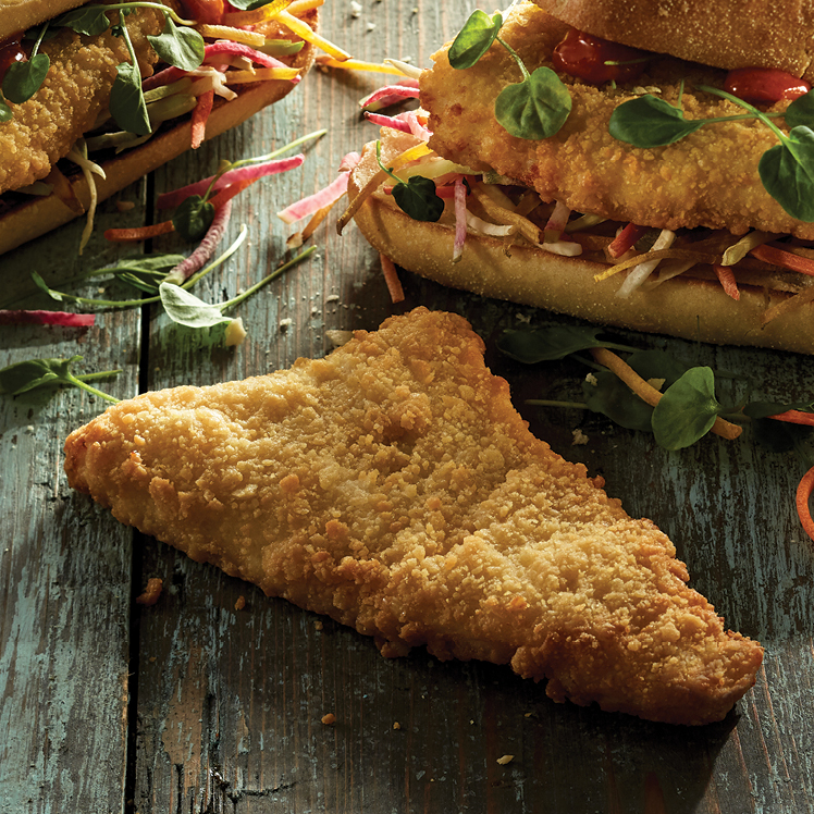 Cracker-Breaded Cod Banh Mi