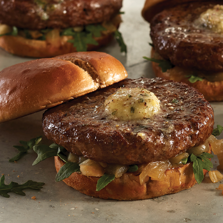Prime Rib French Onion Burger