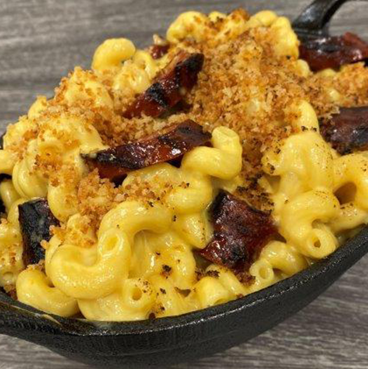 Spicy Cajun Mac & Cheese with all Natural Uncured Smoked Andouille Sausage