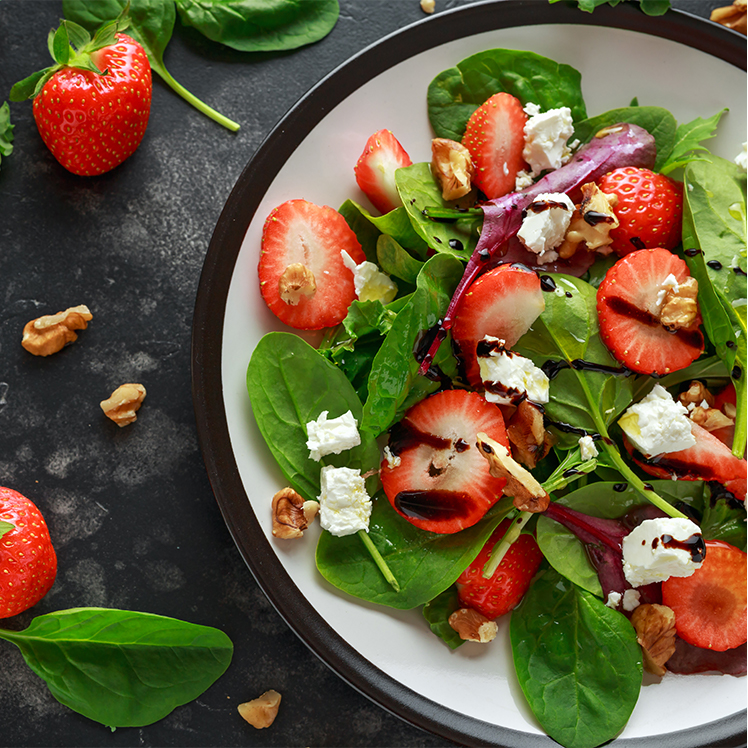 Strawberry and Spinach Salad