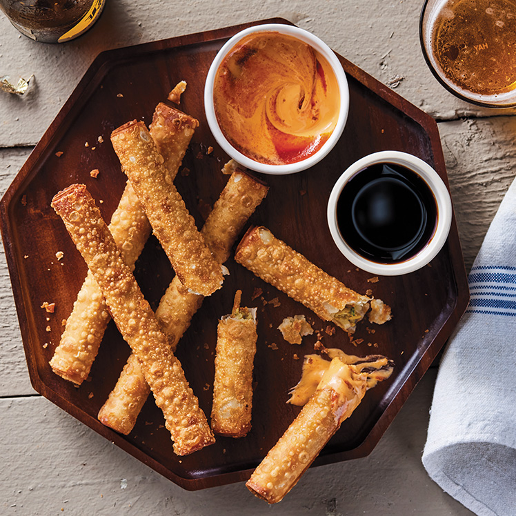 Country Captain Spring Rolls