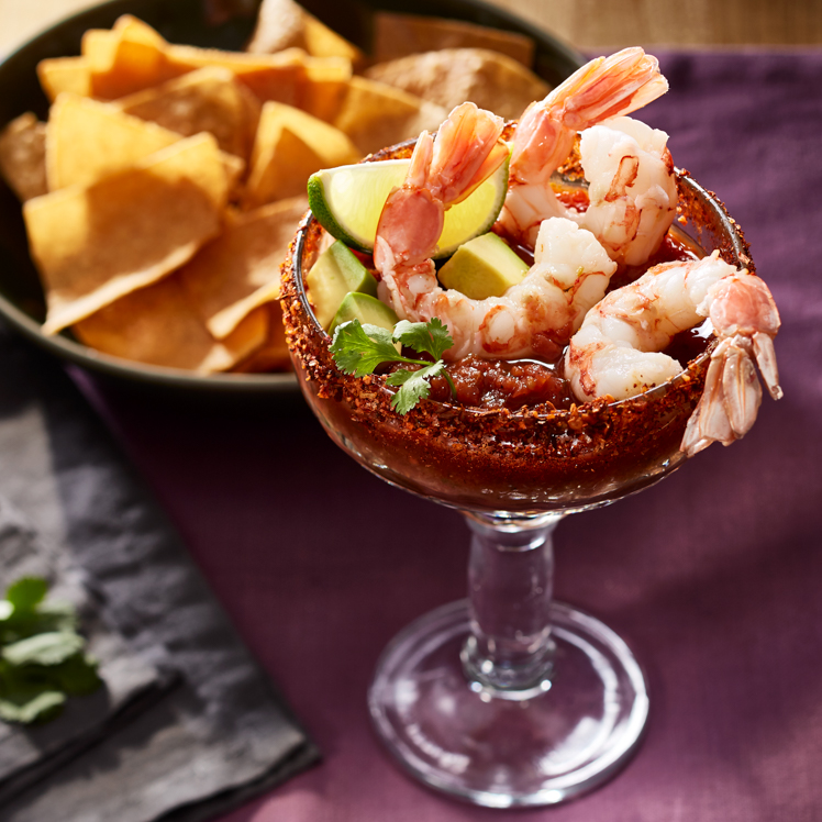 Mexican Shrimp Cocktail with Taqueria Salsa