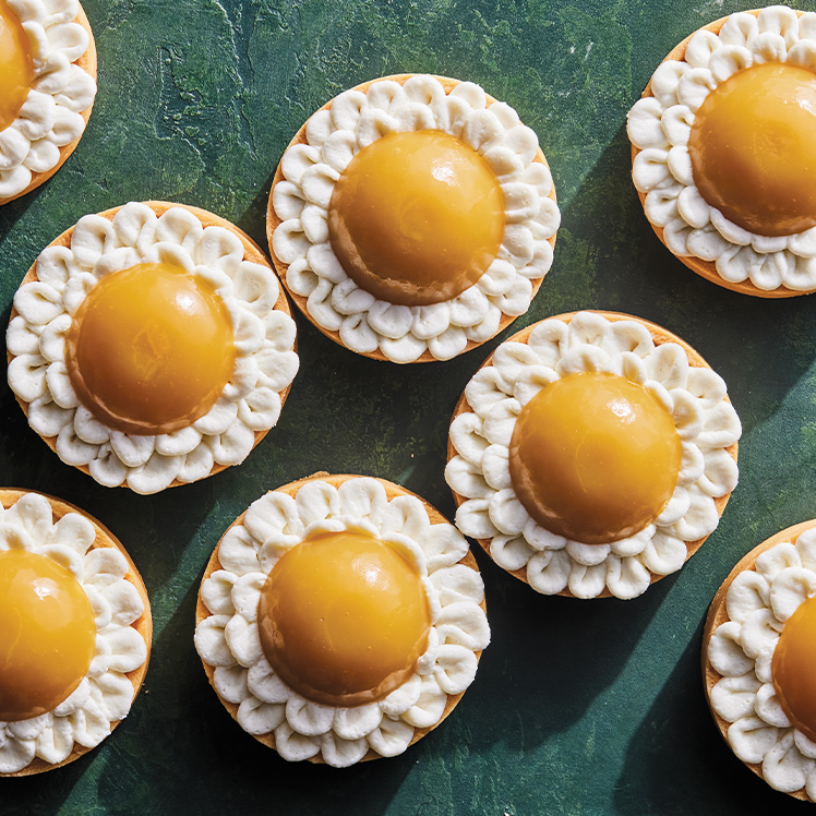 Calamansi and Coconut Tart