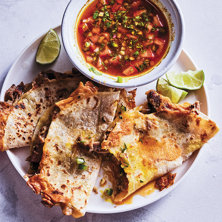 Kashmiri Duck Birria Taco