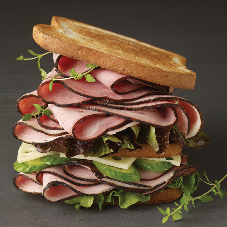 Black Forest Ham Dagwood Sandwich