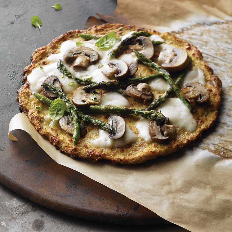 Riced Cauliflower Pizza