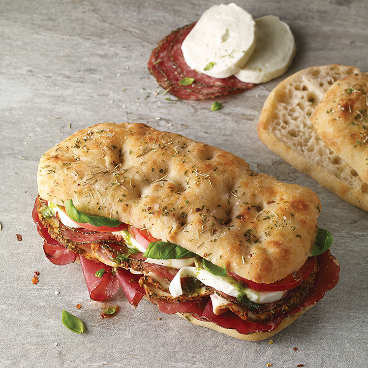 Tuscan Schiacciata Sandwich
