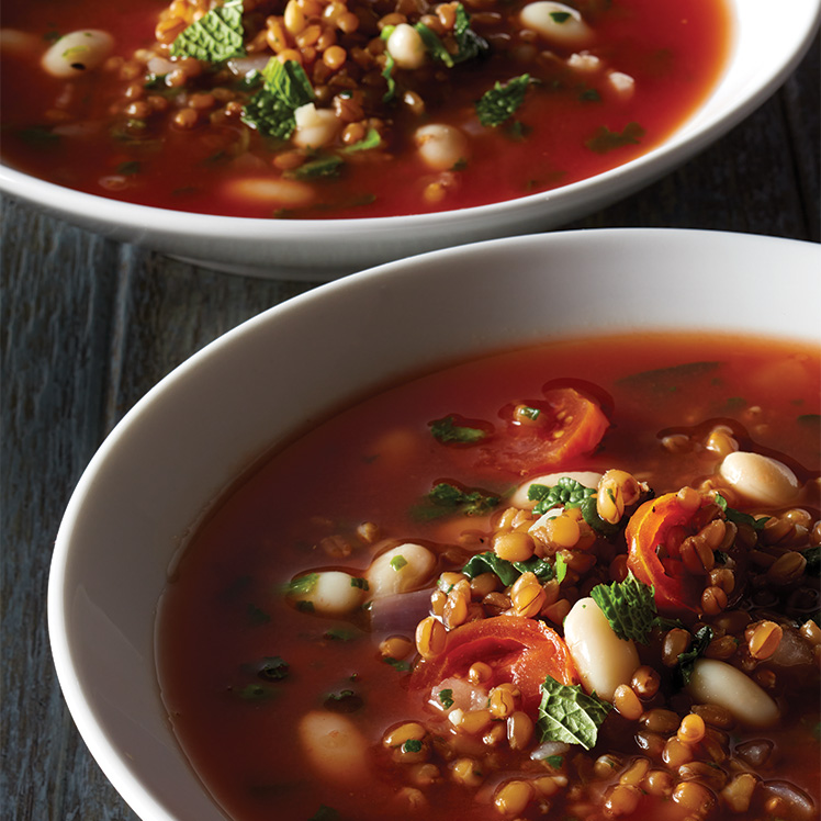 Mediterranean Minestrone Soup