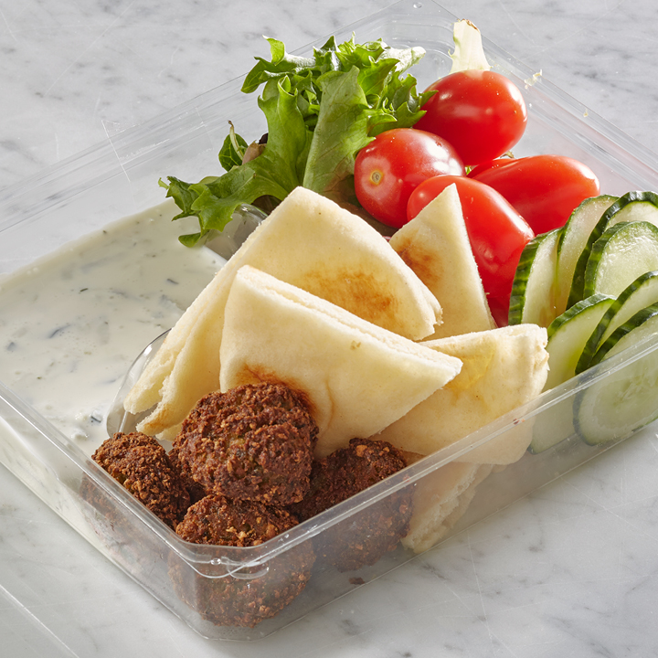 Green Chickpea Falafel Snack Box