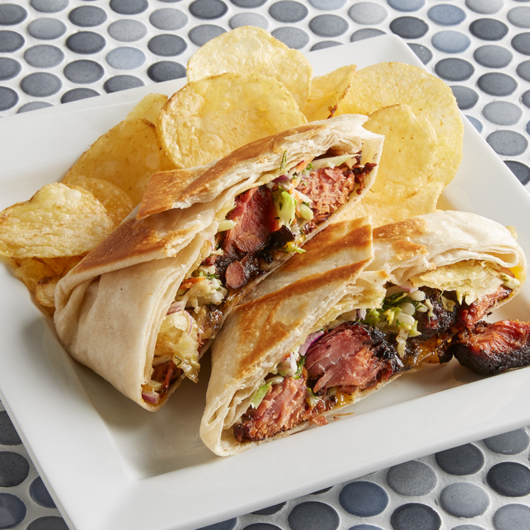 BBQ Turkey Crunch Wrap