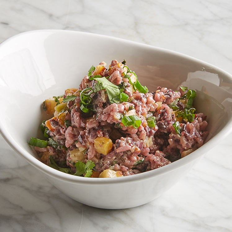 Purple Rice and Quinoa Salad