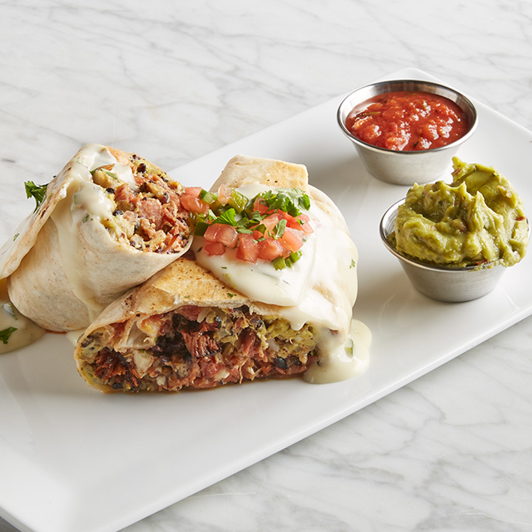 Smoked Turkey Breakfast Burrito