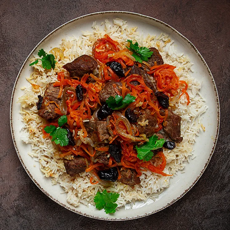 Risotto with Braised Halal Beef Ragout