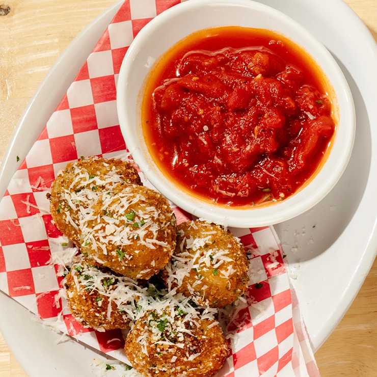 Pesto Risotto Arancini
