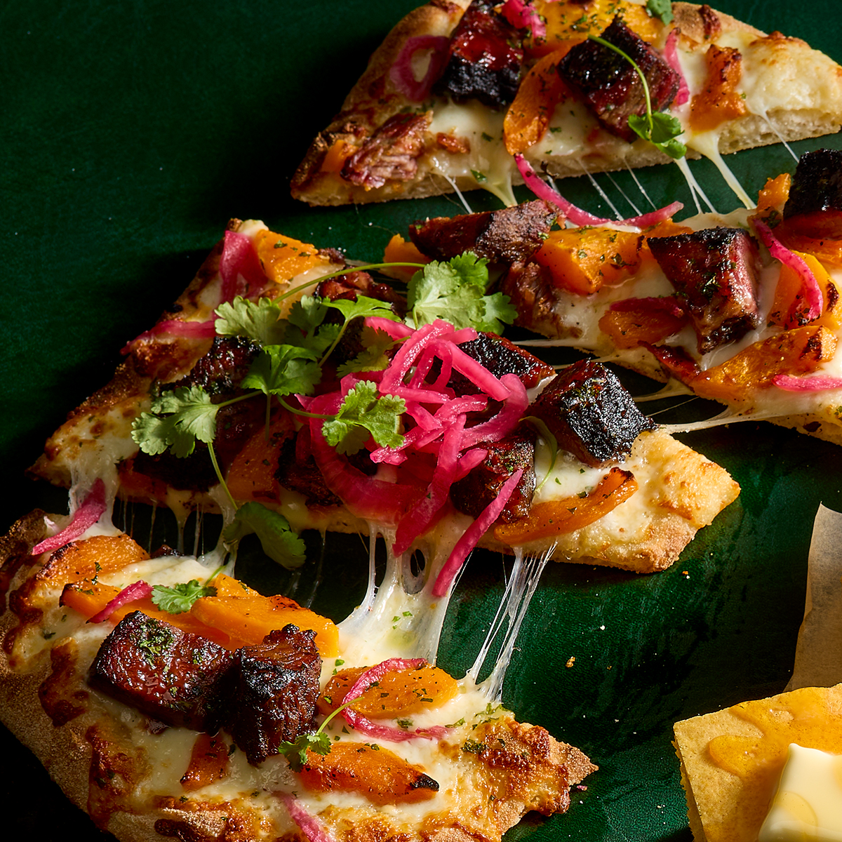 Smoked Brisket Burnt Ends & Pieces Flatbread