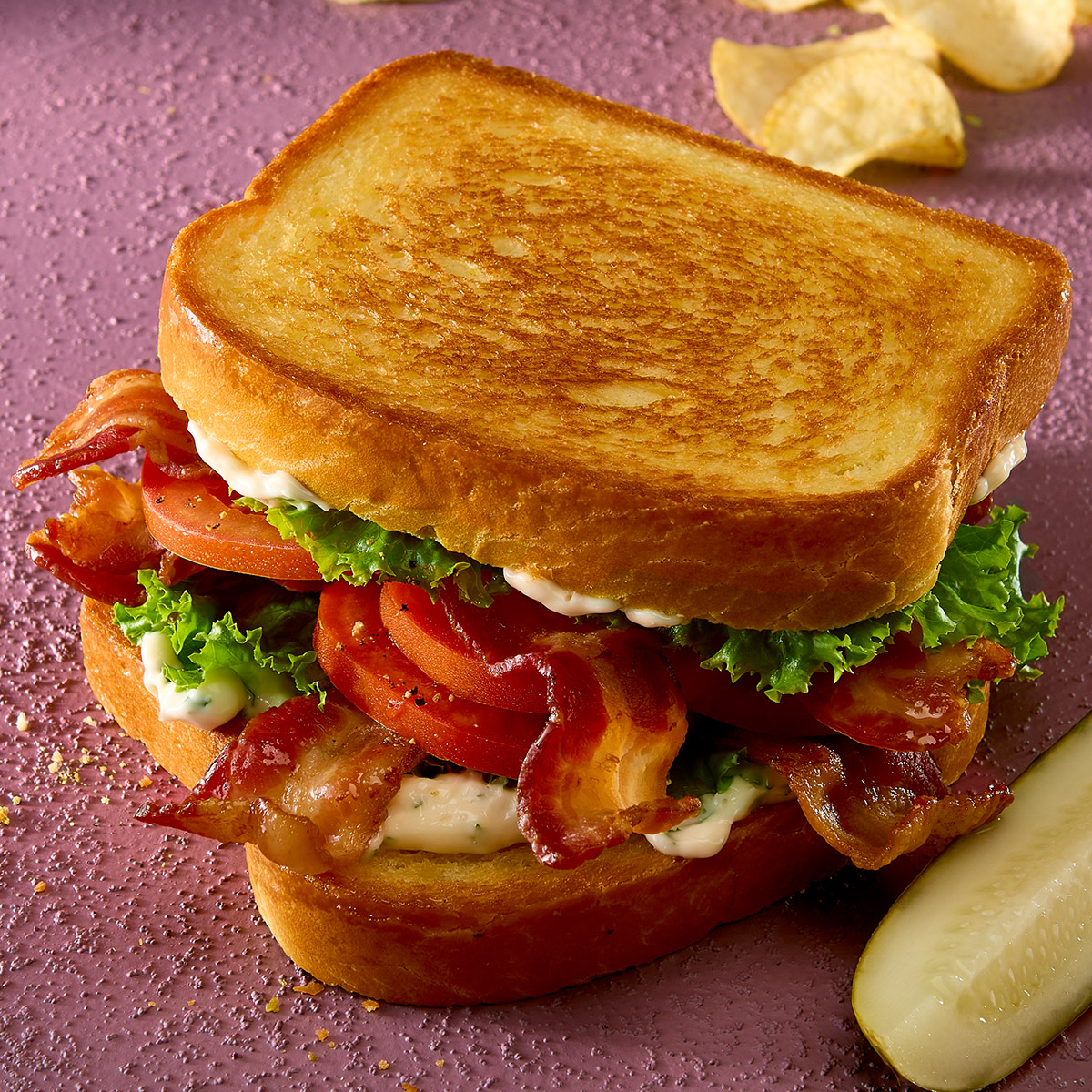 Thick Cut Butter Brioche BLT