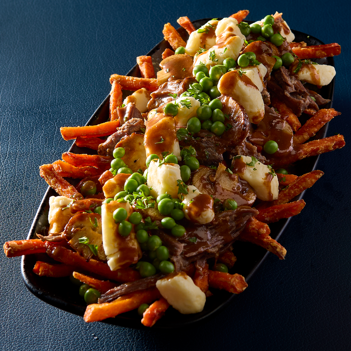 Carrot Fry With Pot Roast Poutine 