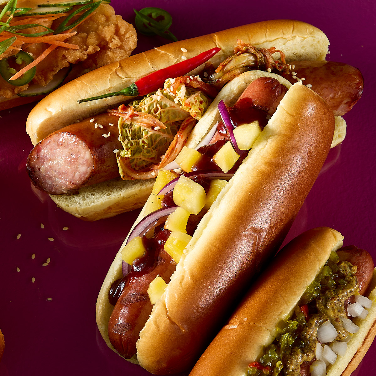 Butter Brioche Hot Dog Bun – Hawaiian Glizzy 