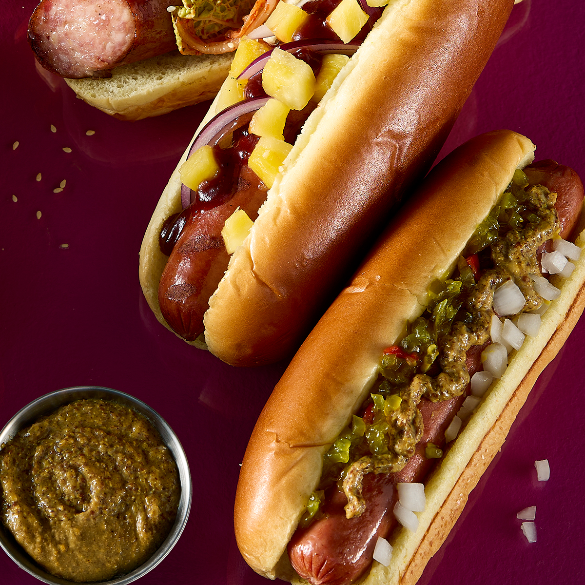 Butter Brioche Hot Dog Bun – Glizzy with Relish 