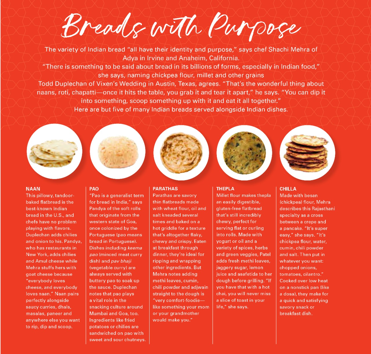Breads with a Purpose infographic