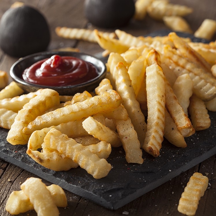 Crinkle Cut Fries — Savory Gourmet